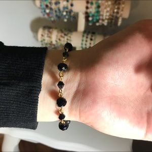 Black Crystal Bracelet